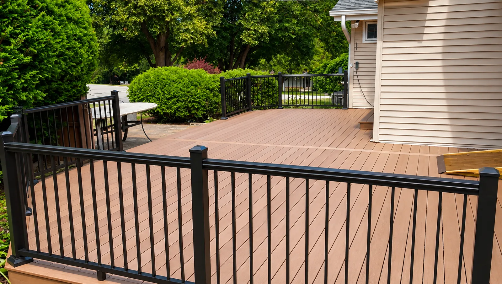 Ziegler Construction deck project photo